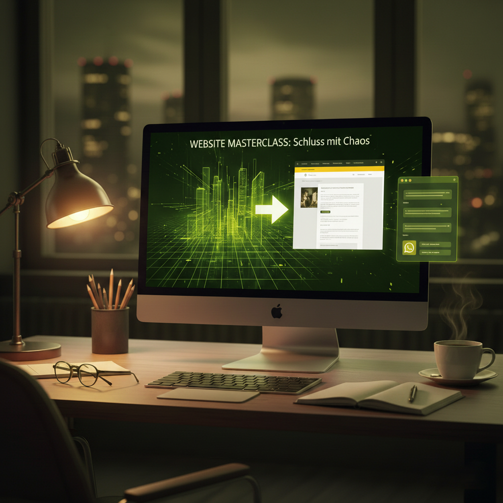 Lösungsangebot: Website Masterclass